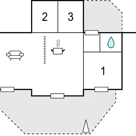 Σπίτι διακοπών Three-bedroom In *